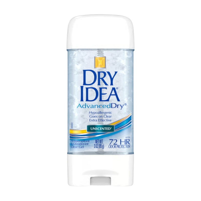 Dry Idea Advanced Dry Clear Gel Deodorant, Unscented, 3oz