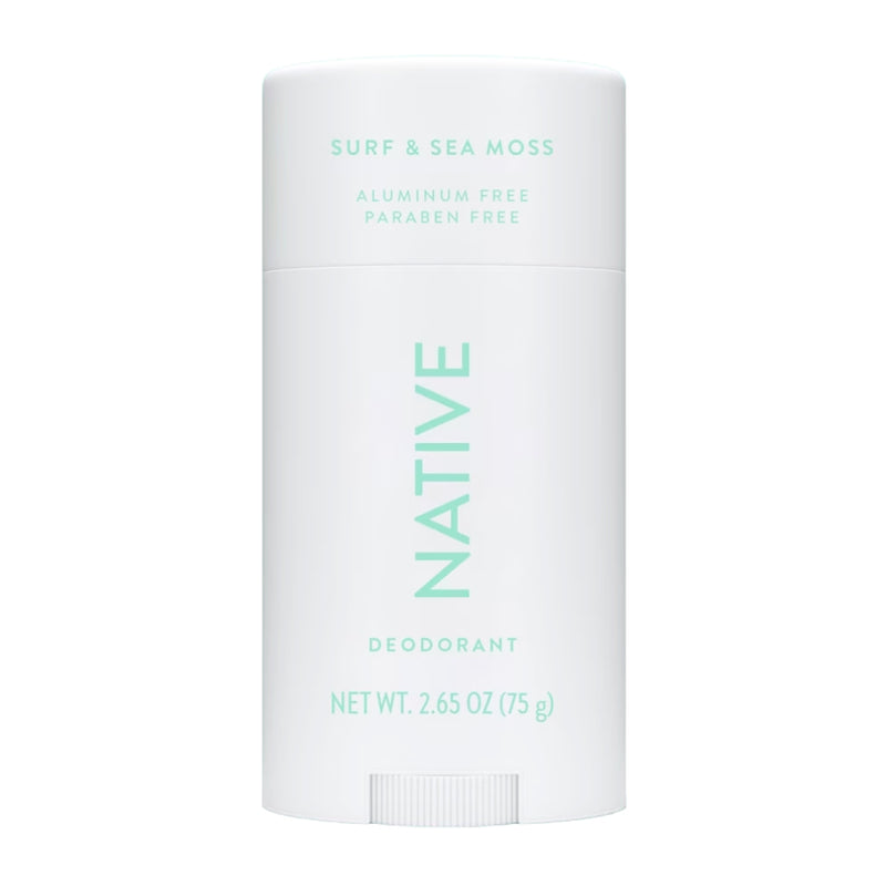 Native Deodorant Stick, Surf & Sea Moss, 2.65oz