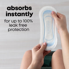 U by Kotex Clean & Secure Ultra Thin Pads with Wings, Regular, 44 Count