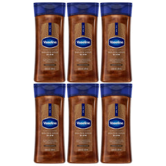 Vaseline Glazed and Glisten Golden Hour Glow Shimmering Gel Oil, Vanilla Cocoa, 6.8oz
