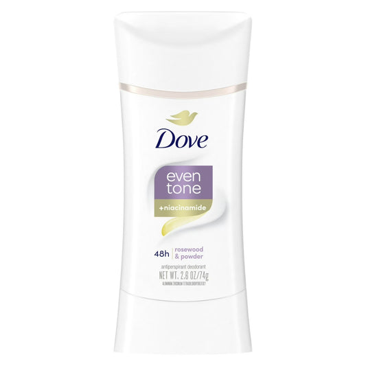 Dove Even Tone Antiperspirant Deodorant, Rosewood & Powder, 2.6oz -