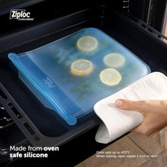 Ziploc Endurables Reusable Silicone Pouch Starter Kit, Small, Medium & Large
