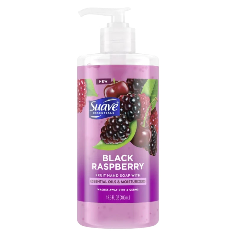 Suave Hand Wash, Black Raspberry, 13.5oz