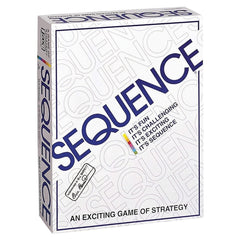 Original Sequence Game with Folding Board, Cards and Chips by Jax