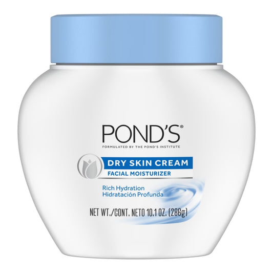 Pond's Dry Skin Cream, Facial Moisturizer, 10.1oz -