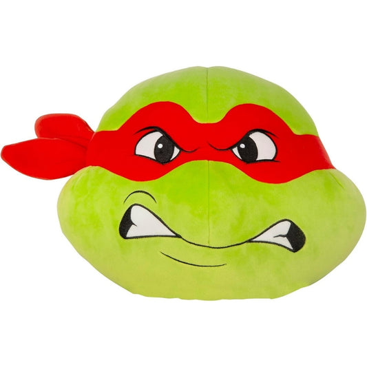 Teenage Mutant Ninja Turtles Head Plush Toy, Raphael -