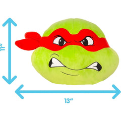 Teenage Mutant Ninja Turtles Head Plush Toy, Raphael