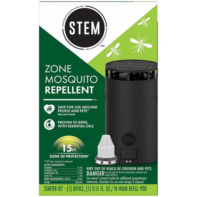 STEM Zone Mosquito Repellent Device Starter Kit: 1 Device + 1 Refill Pod