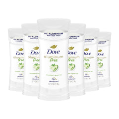 Dove Aluminum Free Deodorant, Cucumber & Green Tea, 2.6 oz