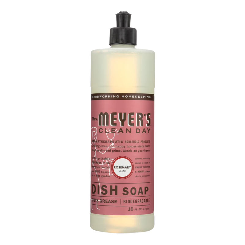 Mrs. Meyer's Dish Soap, Rosemary, 16oz