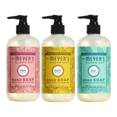 Mrs. Meyer’s Liquid Hand Soap Garden Scent Variety Pack, Rose, Daisy & Mint, 12.5oz, 3-Pack
