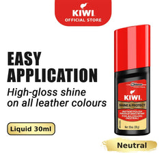 Kiwi Shine & Protect Instant Leather Shoe Polish, Neutral, 1oz