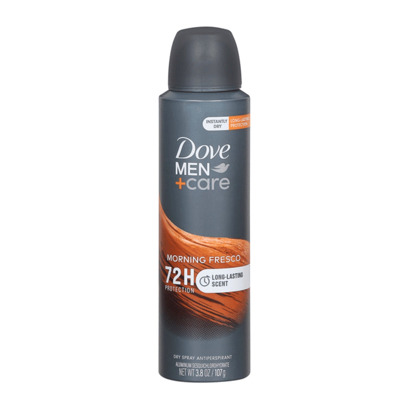 Dove Men+Care Dry Spray Antiperspirant, Morning Fresco, 3.8oz