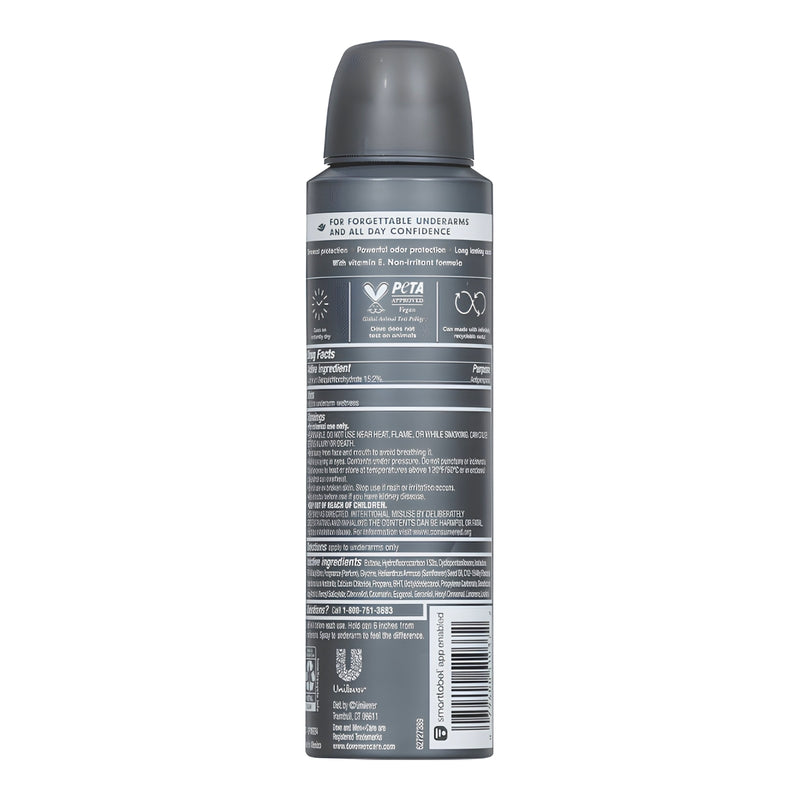 Dove Men+Care Dry Spray Antiperspirant, Morning Fresco, 3.8oz