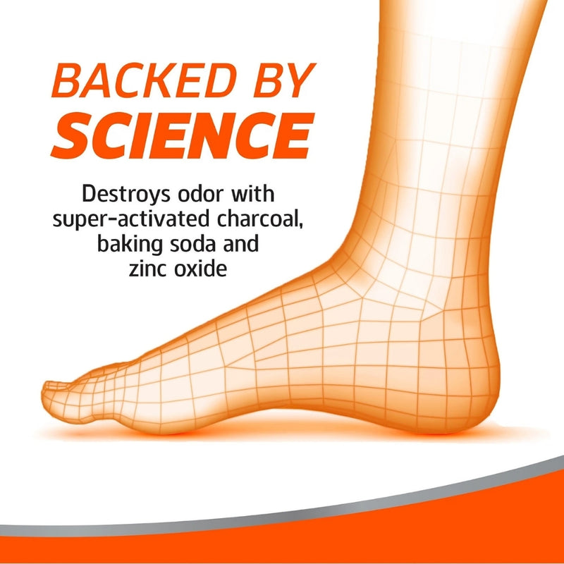 Odor-Eaters Ultra-Durable Odor-Destroying Insoles, Heavy-Duty Cushion, 1 Pair