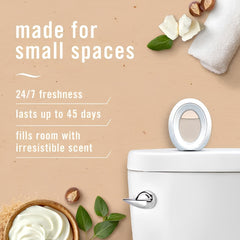 Febreze Bathroom Air Freshener, Soothe & Restore, Whipped Warm Sugar Shea Butter, 2 Count