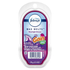 Febreze Wax Melts, Gain Moonlight Breeze, 2.5oz, 6 Count