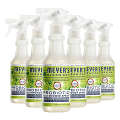 Mrs. Meyer's Clean Day Probiotic Daily Shower Spray, Lemon Verbena, 16 fl oz