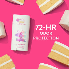 Native Deodorant Stick, Piece of Cake, 2.65oz