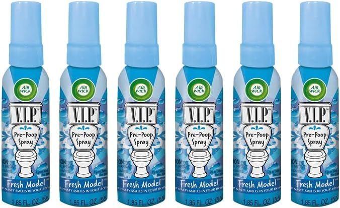 Air Wick V.I.P. Pre-Poop Toilet Spray, Fresh Model, 1.85 oz - First Choice Buying