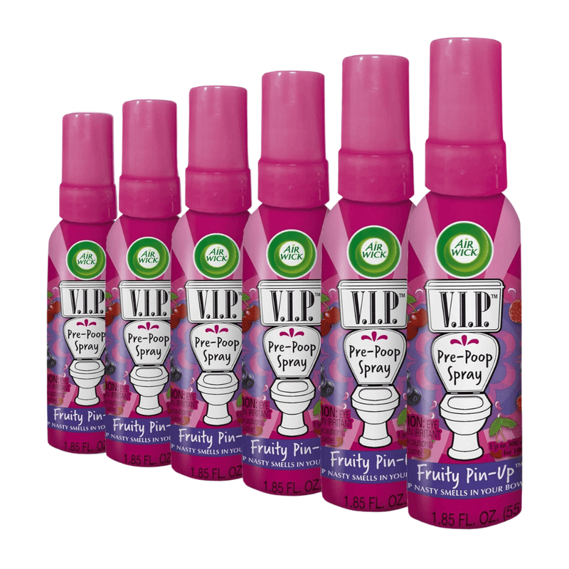 Air Wick V.I.P. Pre-Poop Toilet Spray, Fruity Pin-Up, 1.85 oz - First Choice Buying