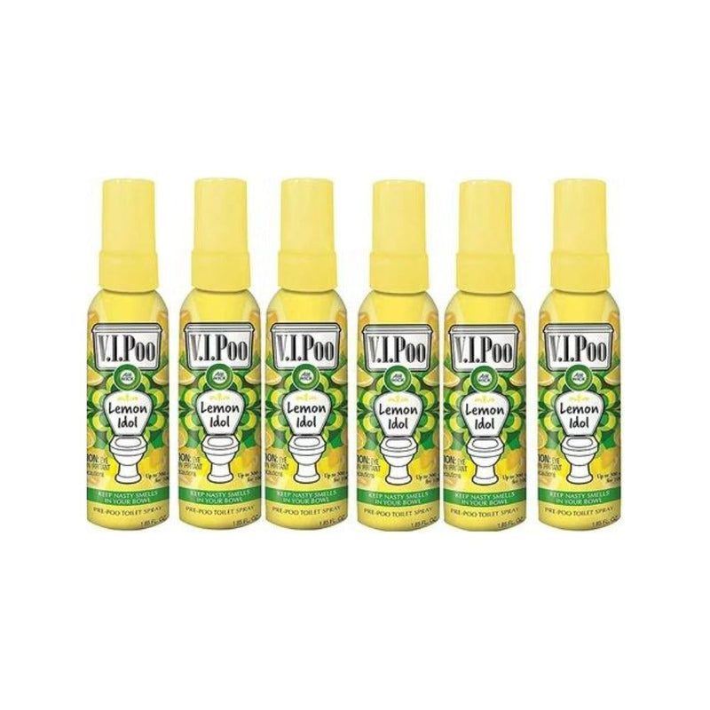 Air Wick V.I.P. Pre-Poop Toilet Spray, Lemon Idol, 1.85 oz - First Choice Buying