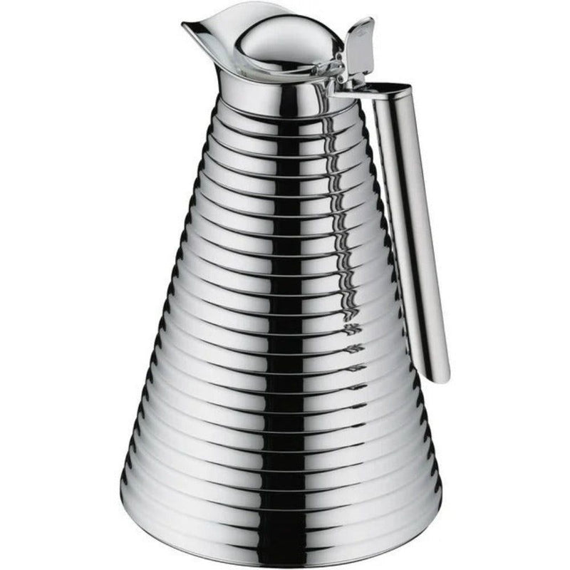 Alfi Achat Chrome Plated Glass Vacuum Insulated Thermal Carafe, 1 Liter - First Choice Buying