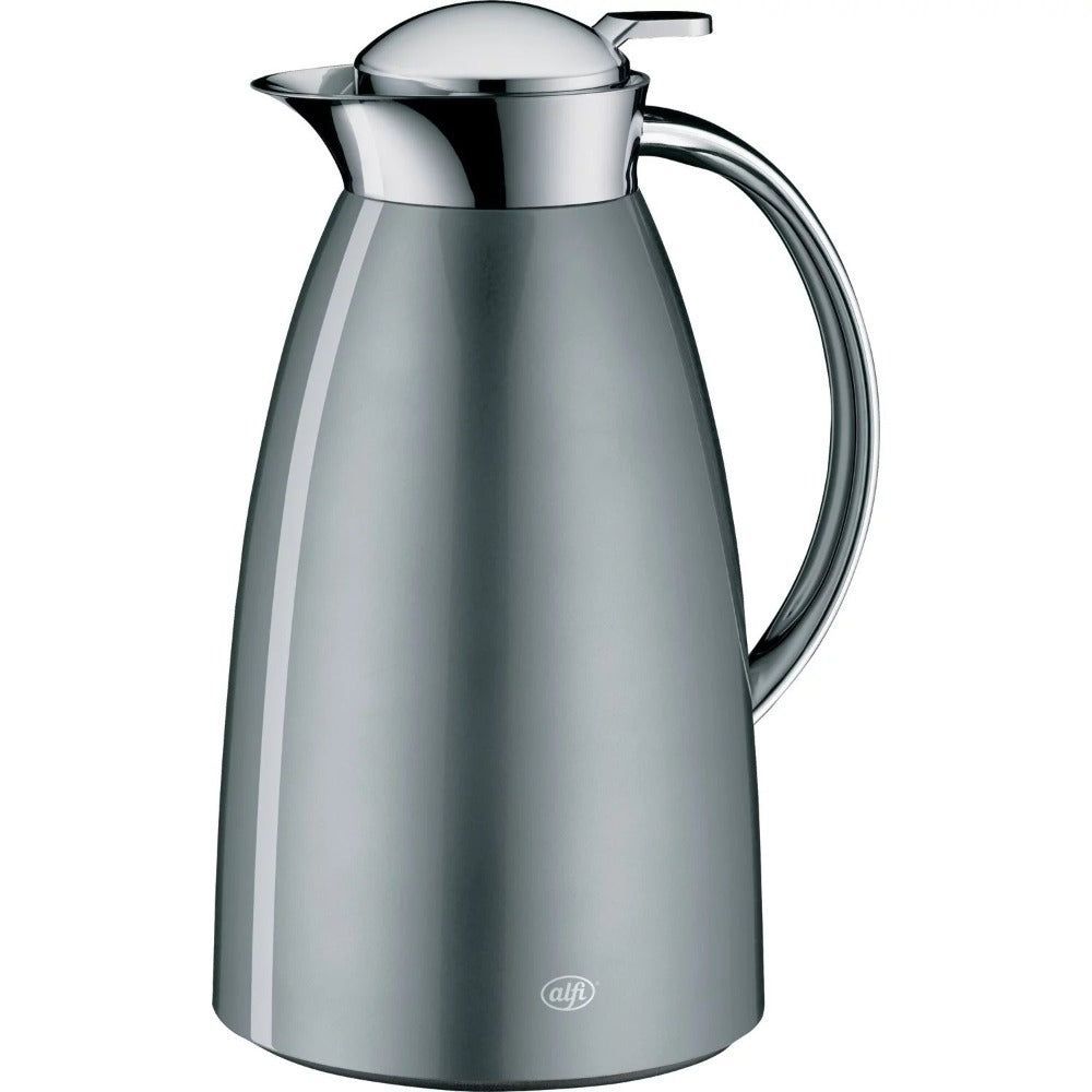 Alfi Gusto Lacquered Metal Glass Vacuum Insulated Thermal Carafe, 1 Liter, image 3