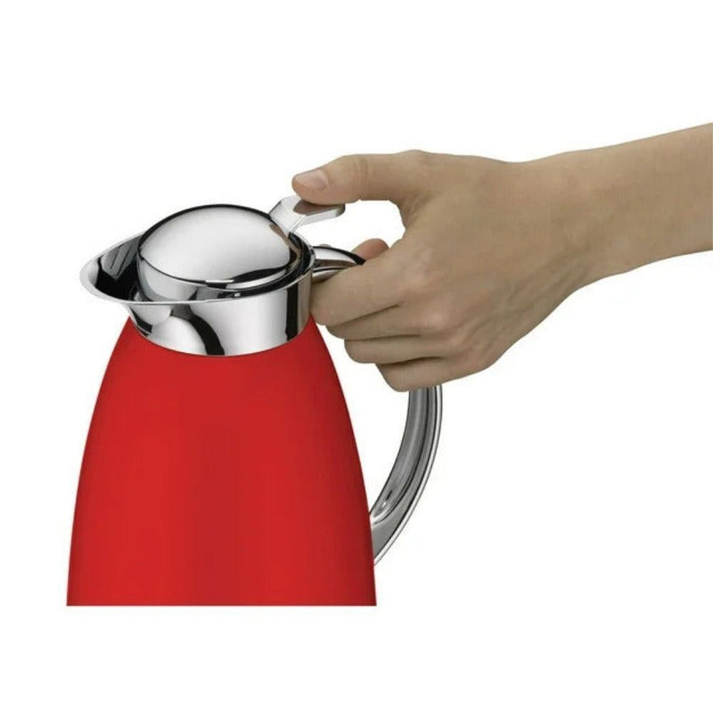 Alfi Gusto Lacquered Metal Glass Vacuum Insulated Thermal Carafe , 1 Liter - First Choice Buying