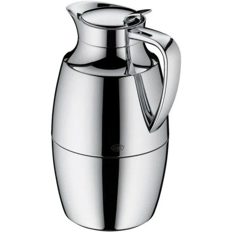 Alfi Pallas Chrome Plated Glass Vacuum Insulated Thermal Carafe, 1 Liter - First Choice Buying