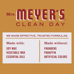 Mrs. Meyer's Clean Day Soy Candle, Apple Cider, 7.2 oz