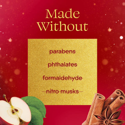 Glade PlugIns Scented Oil, Warm Apple & Spices, 2 Warmers + 6 Refills -