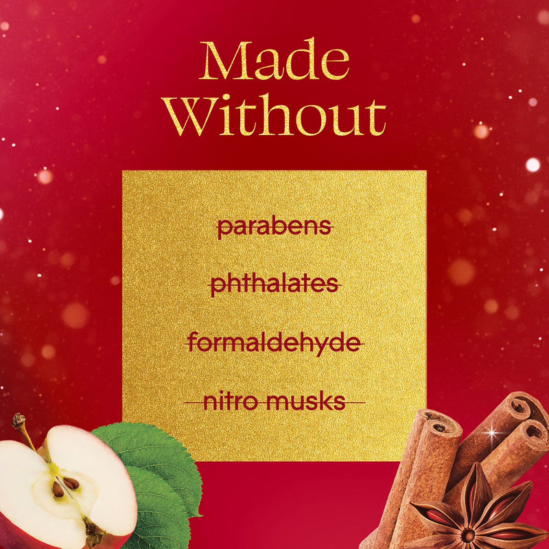 Glade PlugIns Scented Oil, Warm Apple & Spices, 2 Warmers + 6 Refills