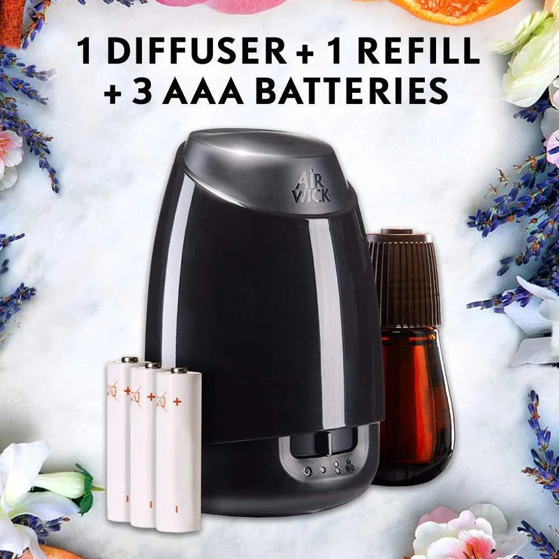Air Wick Essential Mist Essential Oil Diffuser Kit, Mandarin & Sweet Tangerine Scent