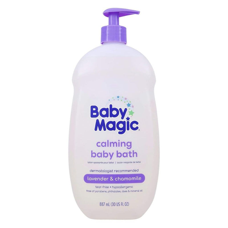 Baby Magic Calming Baby Bath, Lavender & Chamomile, 30 Oz - First Choice Buying