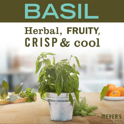 Mrs. Meyer's Multi-Surface Everyday Cleaner, Basil, 16 oz, image 3