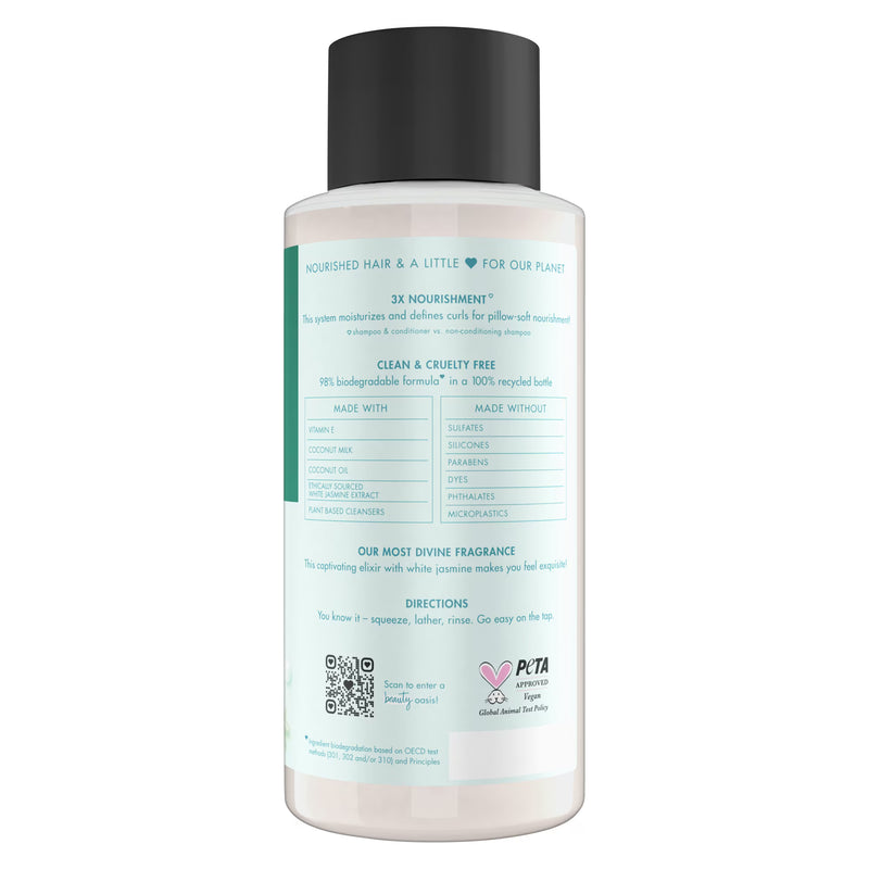Love Beauty & Planet Vegan Shampoo, Coconut Milk & White Jasmine, 13.5oz