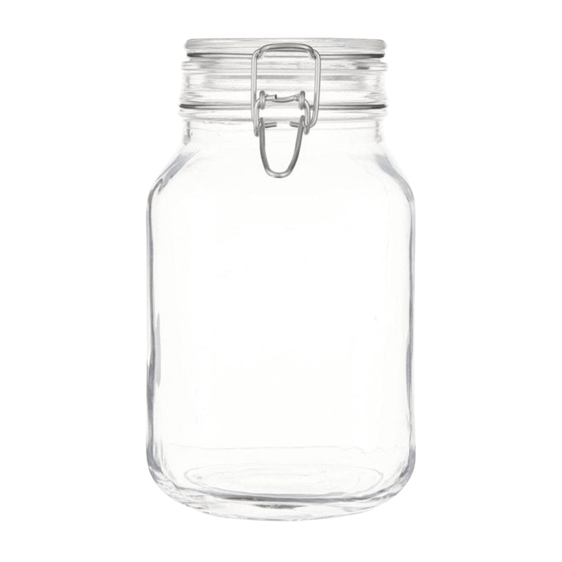 Bormioli Rocco Fido Glass Canning Jar Italian, 2 Liter - First Choice Buying
