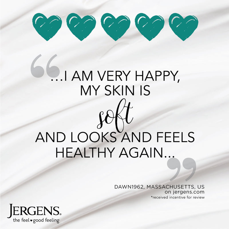 Jergens Daily Moisture Body Lotion for Dry Skin, 21oz