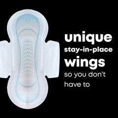 U by Kotex Clean & Secure Ultra Thin Pads with Wings, Regular, 36 Count