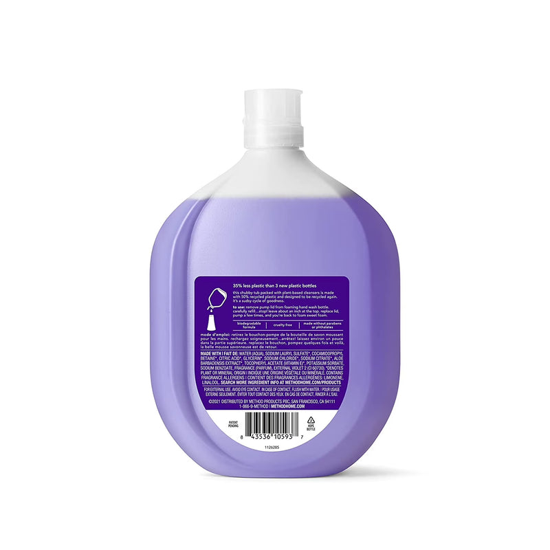 Method Foaming Hand Wash Refill, French Lavender, 28oz