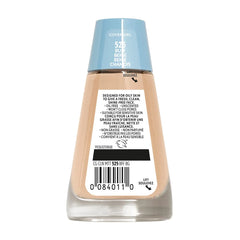 COVERGIRL Clean Matte Liquid Foundation, 525 Buff Beige, 1oz