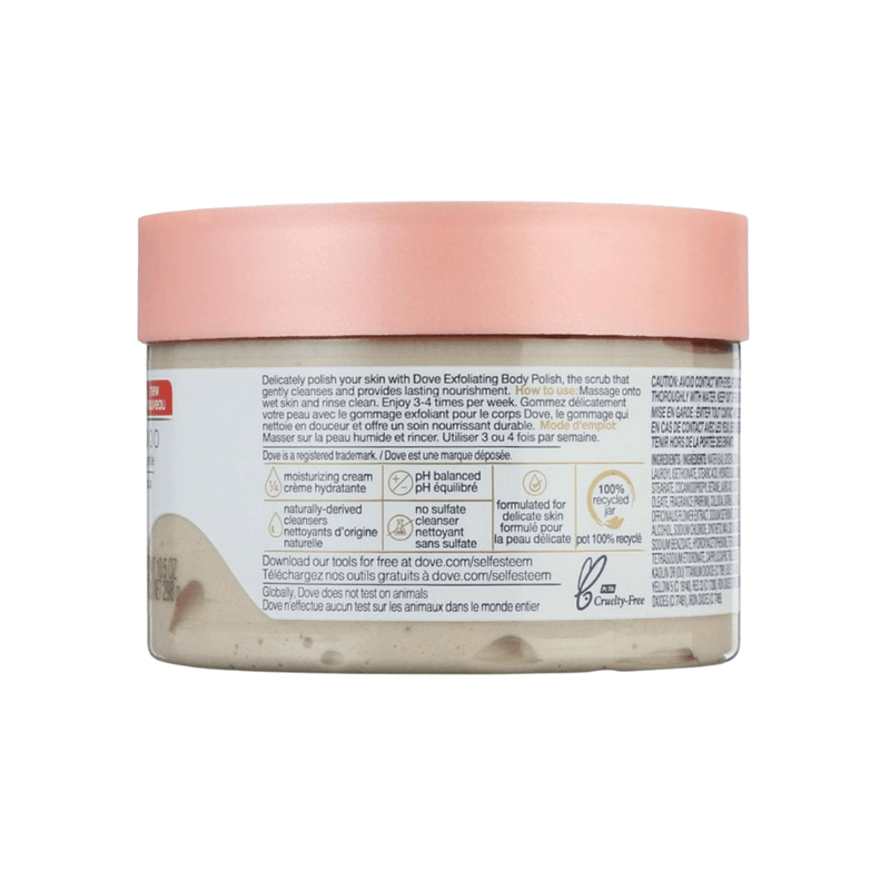 Dove Exfoliating Body Polish, Colloidal Oatmeal and Calendula Oil, 10.5 oz - First Choice Buying