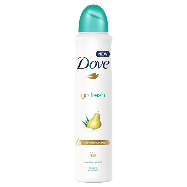 Dove Go Fresh Pear & Aloe Vera Scent Antiperspirant Spray, 8.4oz