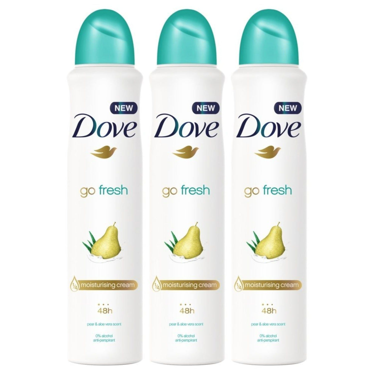 Dove Go Fresh Pear & Aloe Vera Scent Antiperspirant Spray, 8.4oz -
