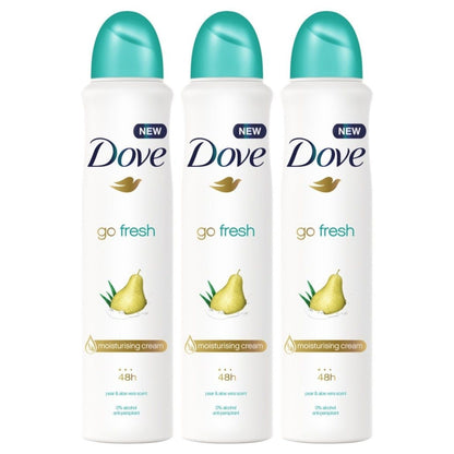 Dove Go Fresh Pear & Aloe Vera Scent Antiperspirant Spray, 8.4oz -