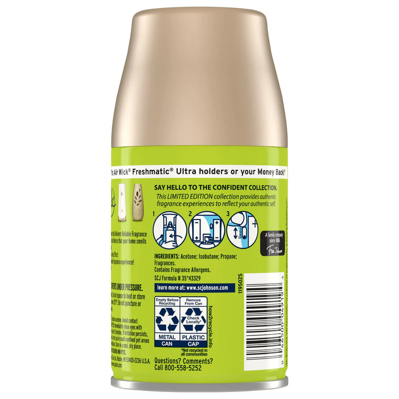 Glade Automatic Spray Refills, Fresh Confidence, 6.2oz