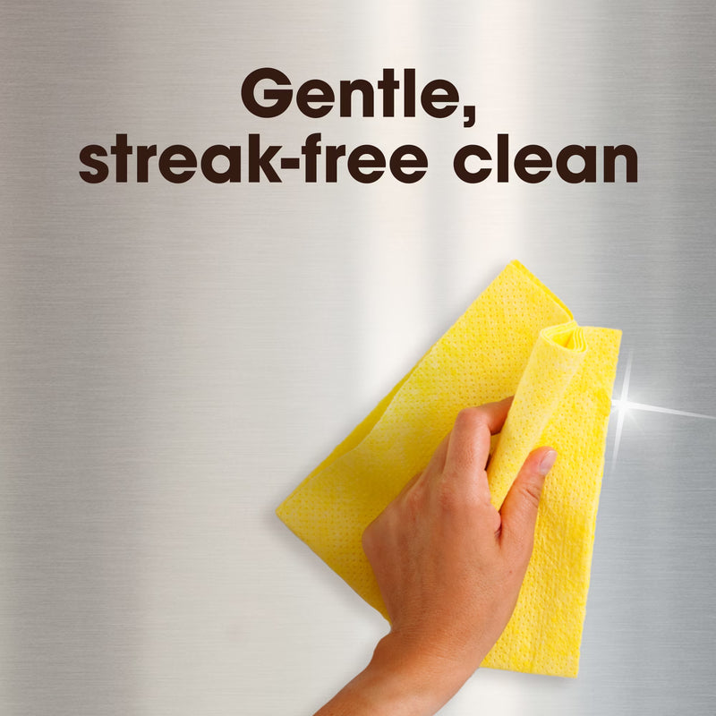 Pledge Expert Care Stainless Steel Cleaner, Lemon, 9.7oz