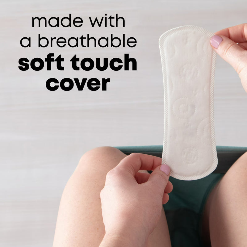 U by Kotex Clean & Secure Period Liners, Extra Coverage, 80 Count