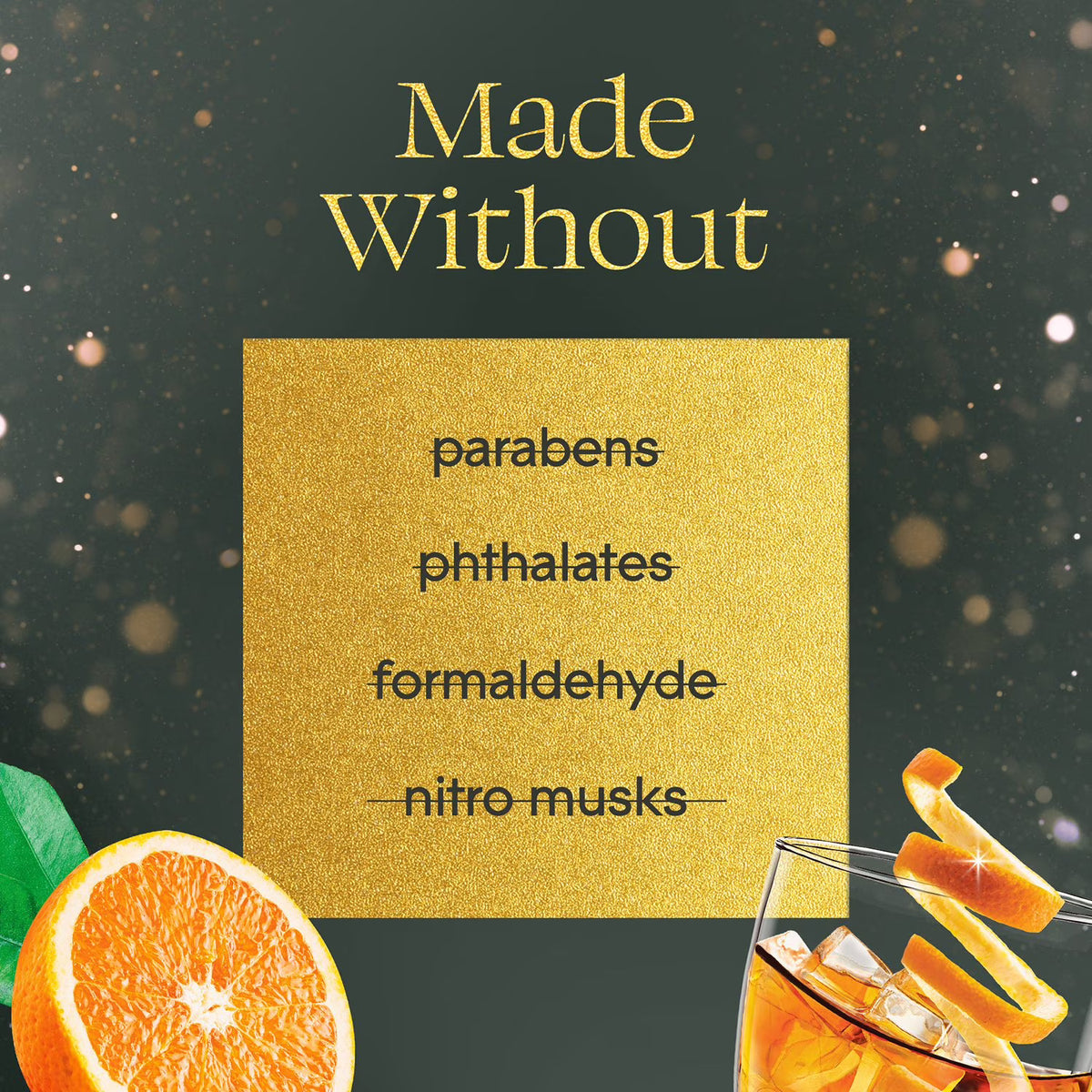 Glade PlugIns Scented Oil, Bourbon & Citrus, 2 Warmers + 6 Refills -